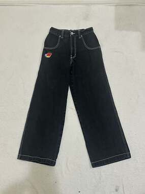 JNCO Originals Wide Leg Jeans Black 28x32